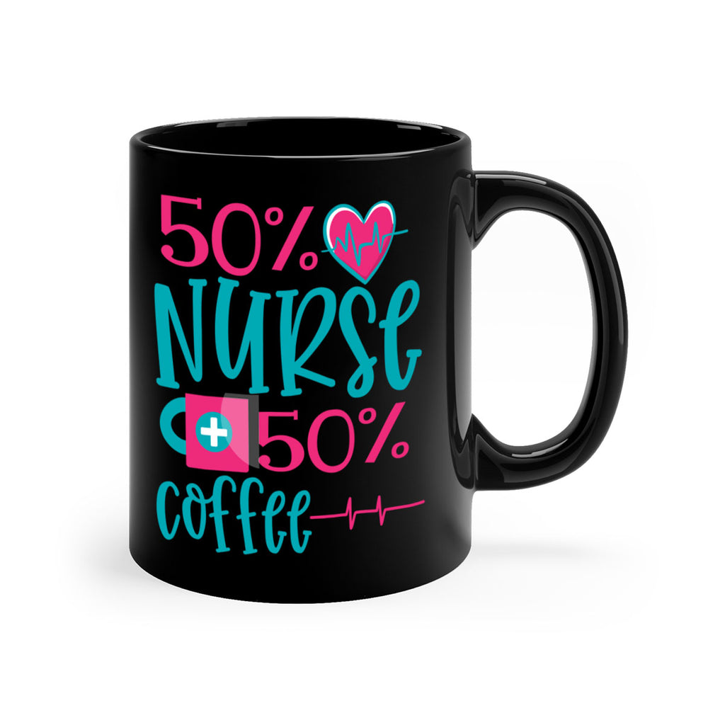 Percent Nurse Percent Coffee Style 395#- nurse-Mug / Coffee Cup