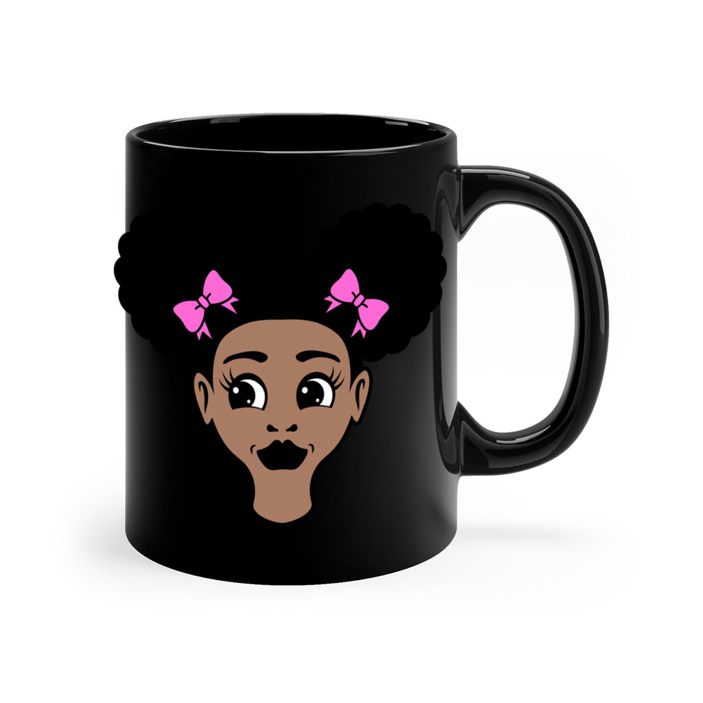 afro puffs girl 74#- Black women - Girls-Mug / Coffee Cup