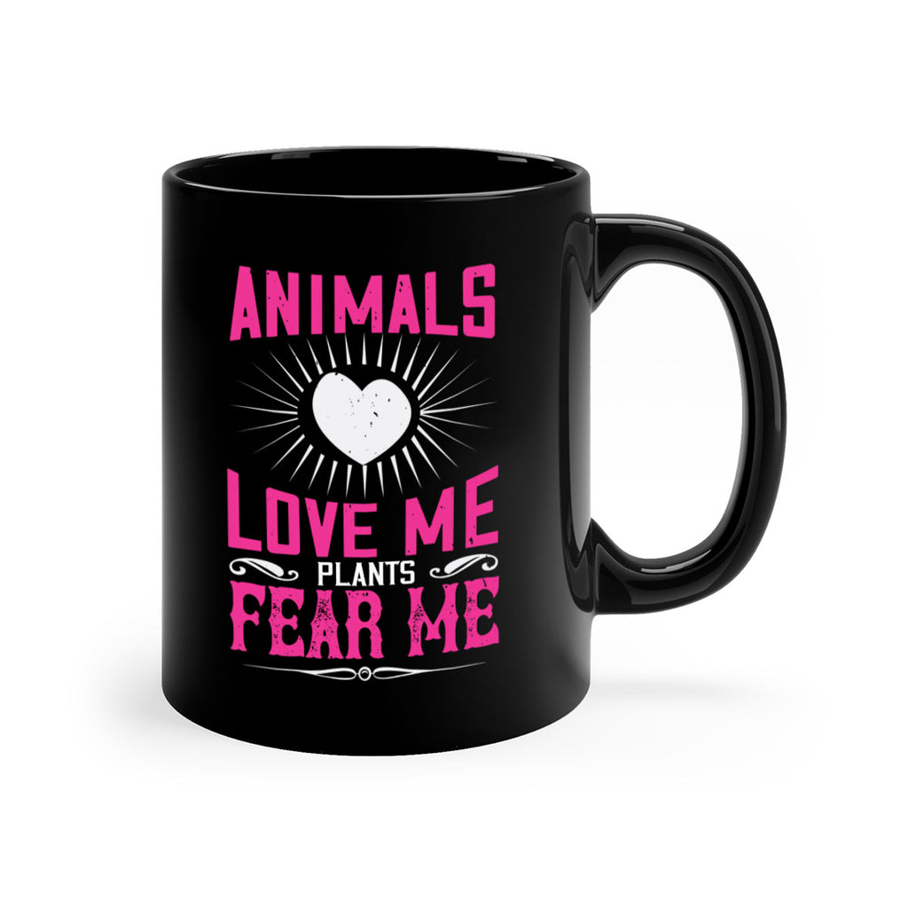 animals love me 102#- vegan-Mug / Coffee Cup