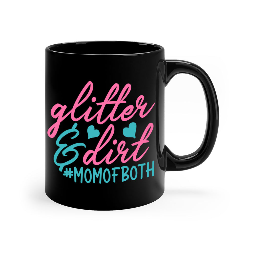glitter dirt momofboth 345#- mom-Mug / Coffee Cup