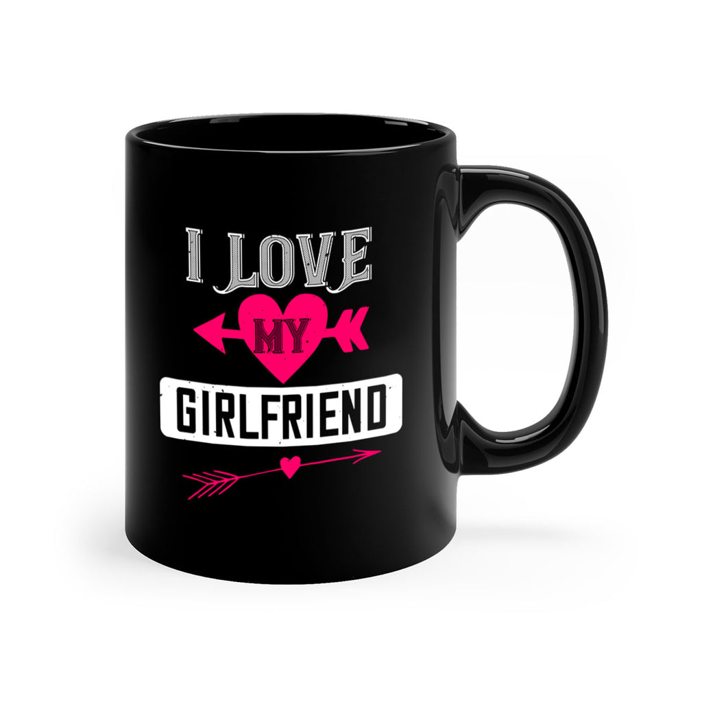 i love my girlfriend 54#- valentines day-Mug / Coffee Cup