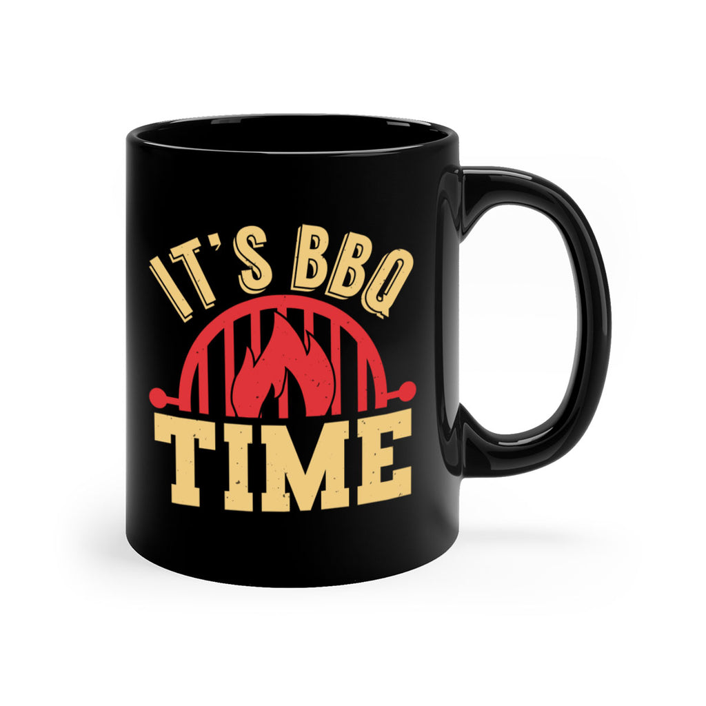 its bbq time 32#- bbq-Mug / Coffee Cup
