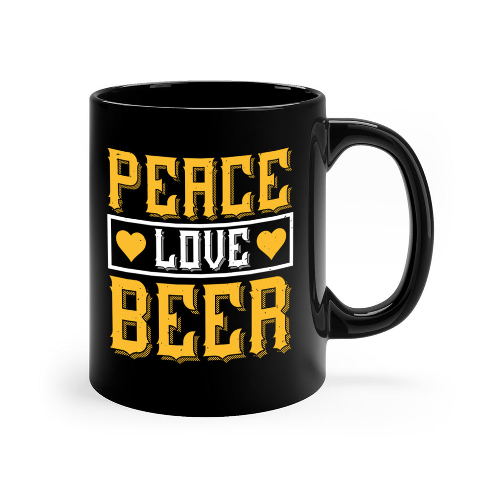 peace love beer 53#- beer-Mug / Coffee Cup