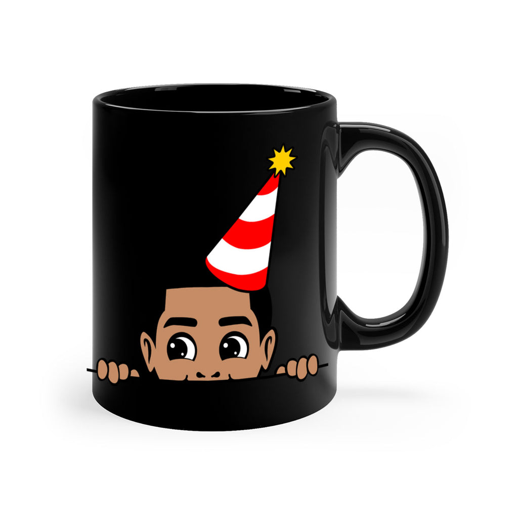peekaboo afro birthday boy 21#- Black men - Boys-Mug / Coffee Cup