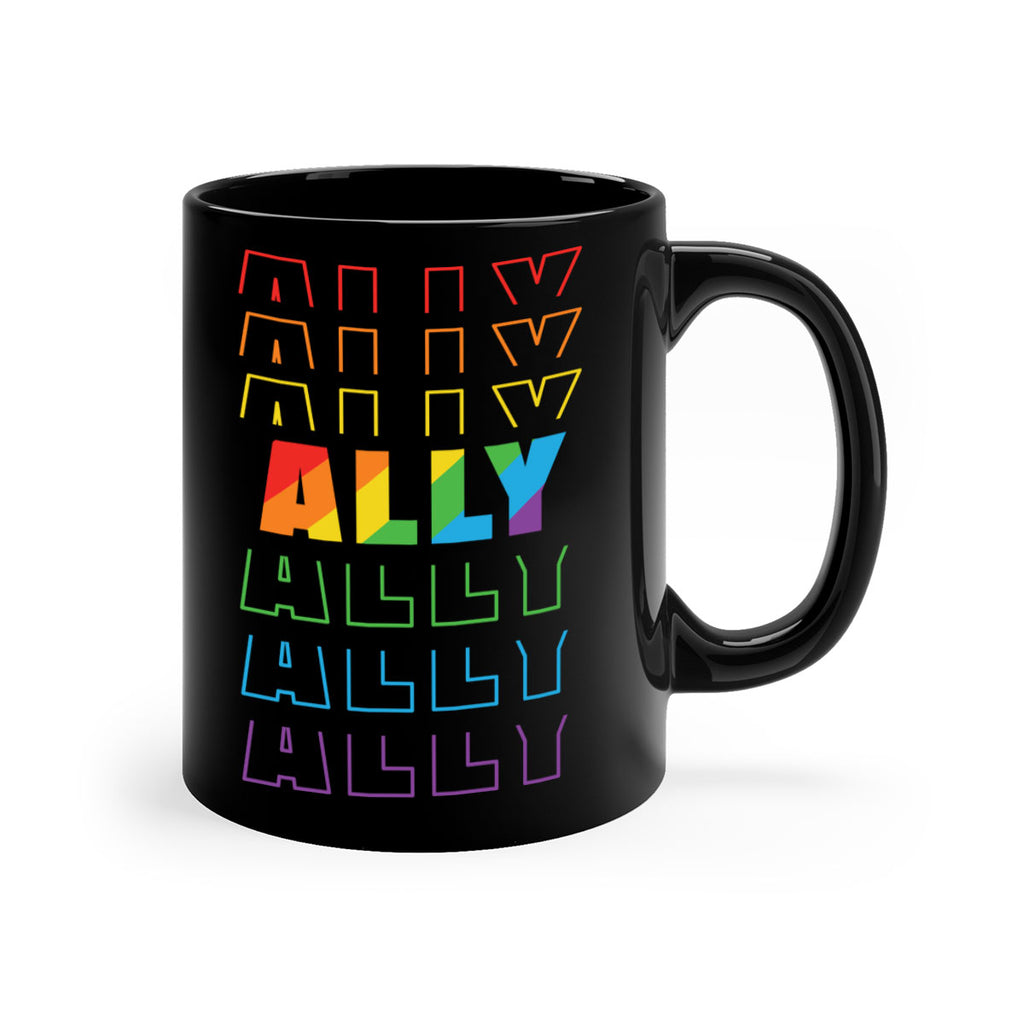 rainbow color ally lgbt 31#- lgbt-Mug / Coffee Cup