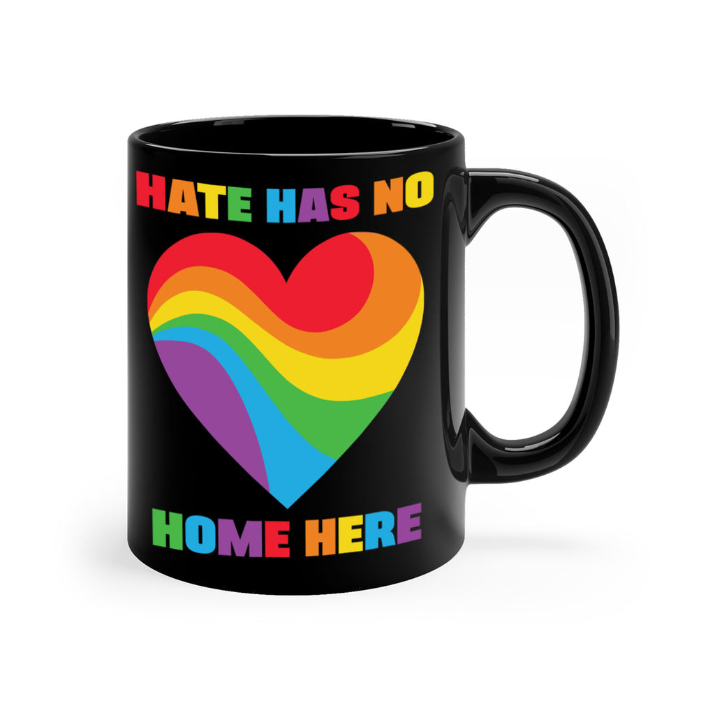 rainbow heart hate has no lgbt 30#- lgbt-Mug / Coffee Cup