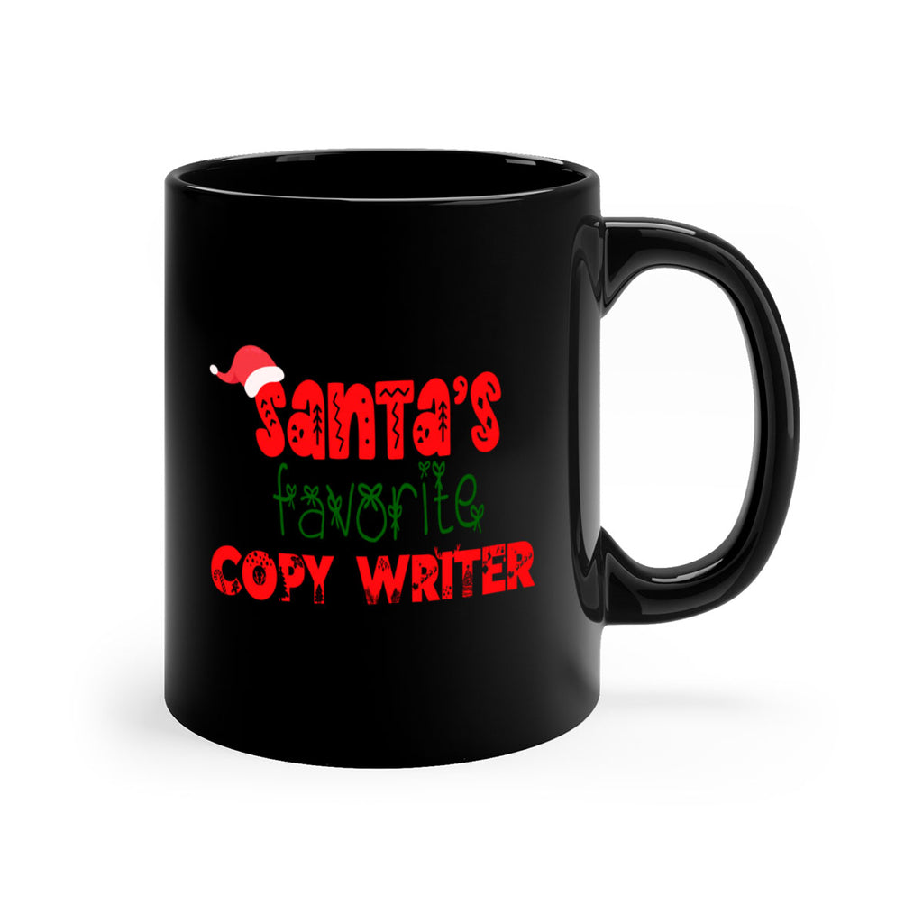 santas favorite copy writer style 742#- christmas-Mug / Coffee Cup