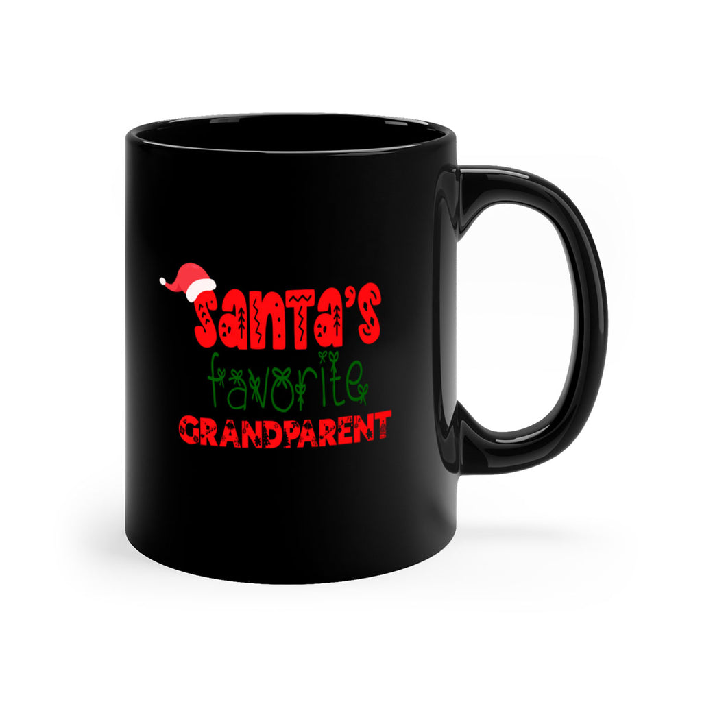 santas favorite grandparent style 853#- christmas-Mug / Coffee Cup