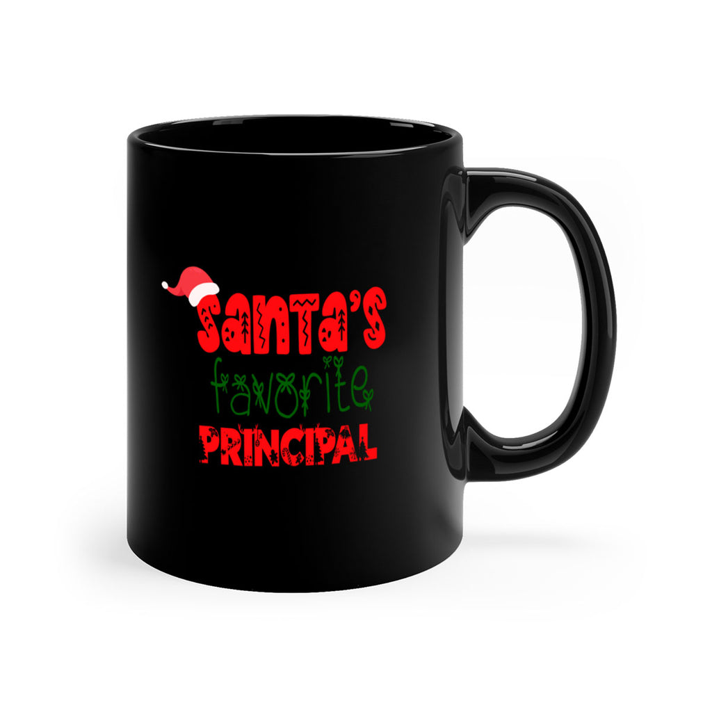 santas favorite principal style 1037#- christmas-Mug / Coffee Cup