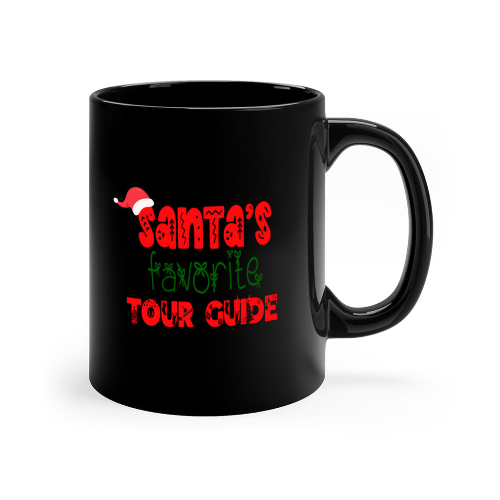 santas favorite tour guide style 1124#- christmas-Mug / Coffee Cup