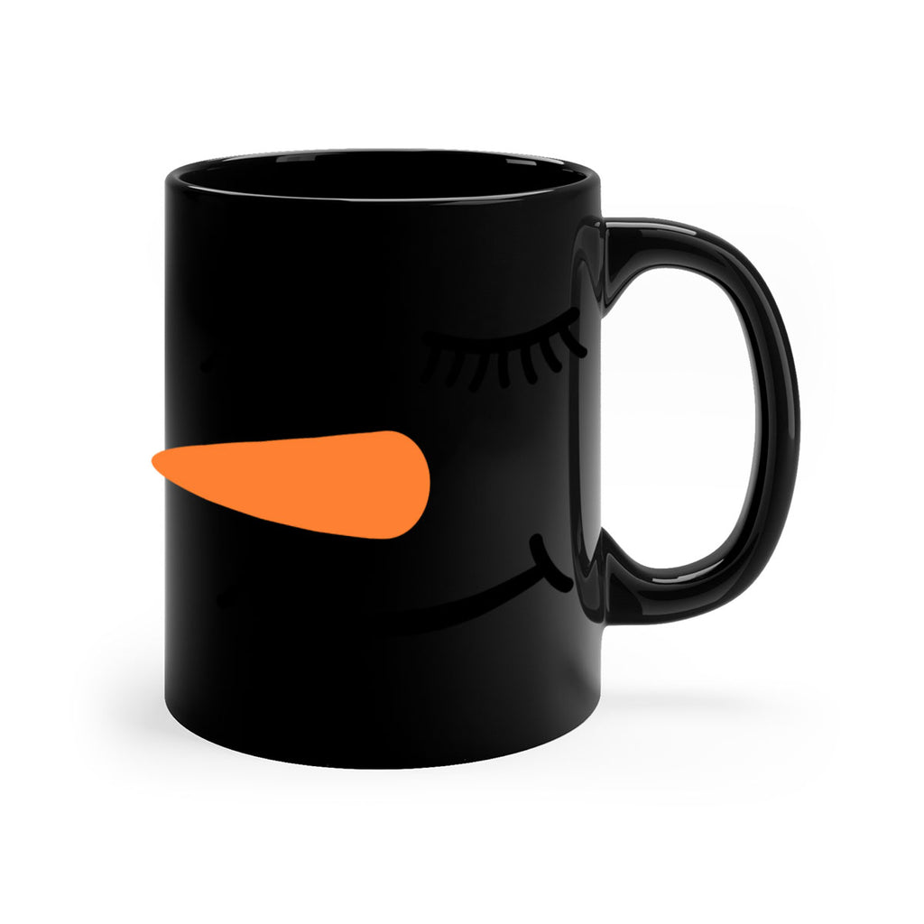 snowman face #- christmas-Mug / Coffee Cup