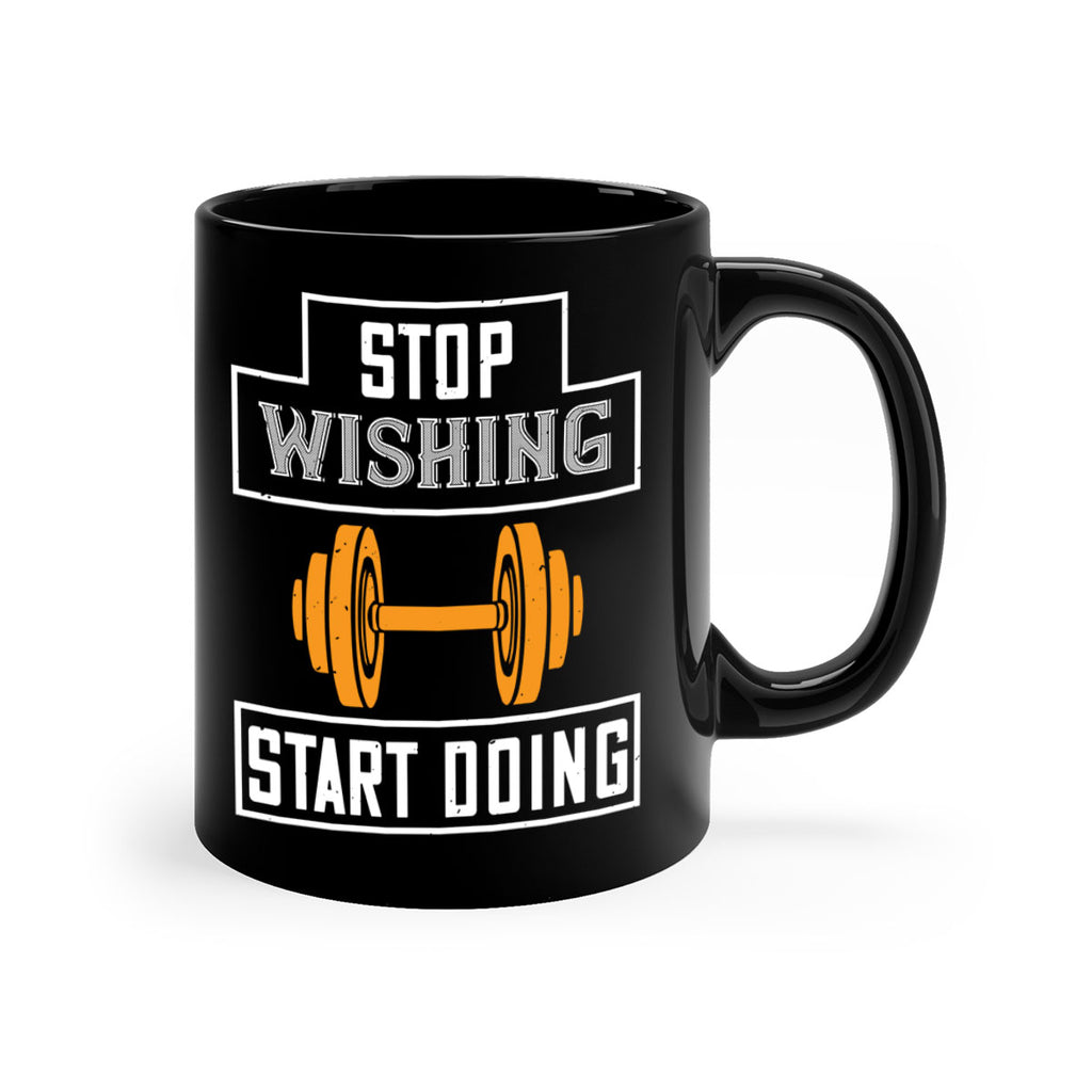 stop weshing start doing 74#- gym-Mug / Coffee Cup