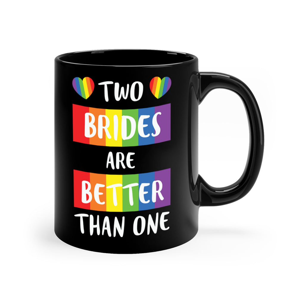 two brides are better than lgbt 8#- lgbt-Mug / Coffee Cup