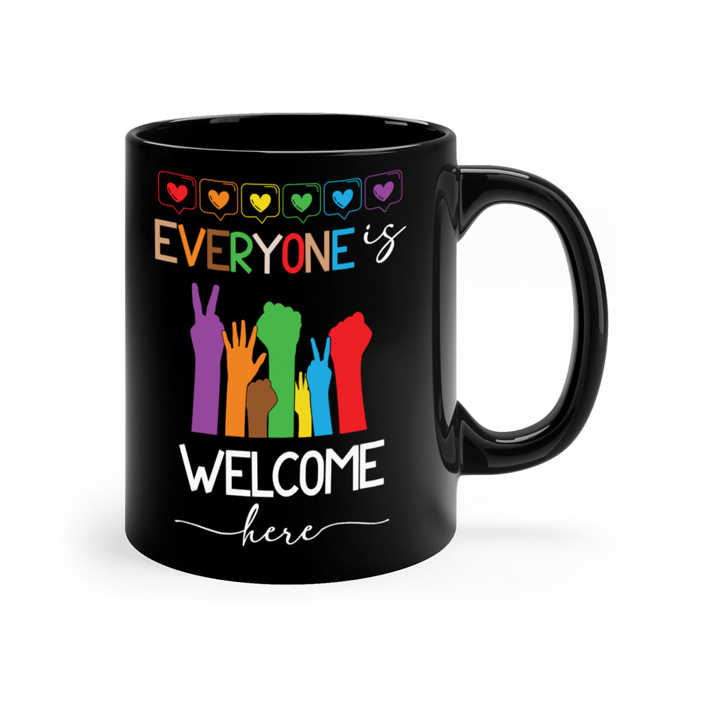 unity day everyone is welcome lgbt 7#- lgbt-Mug / Coffee Cup