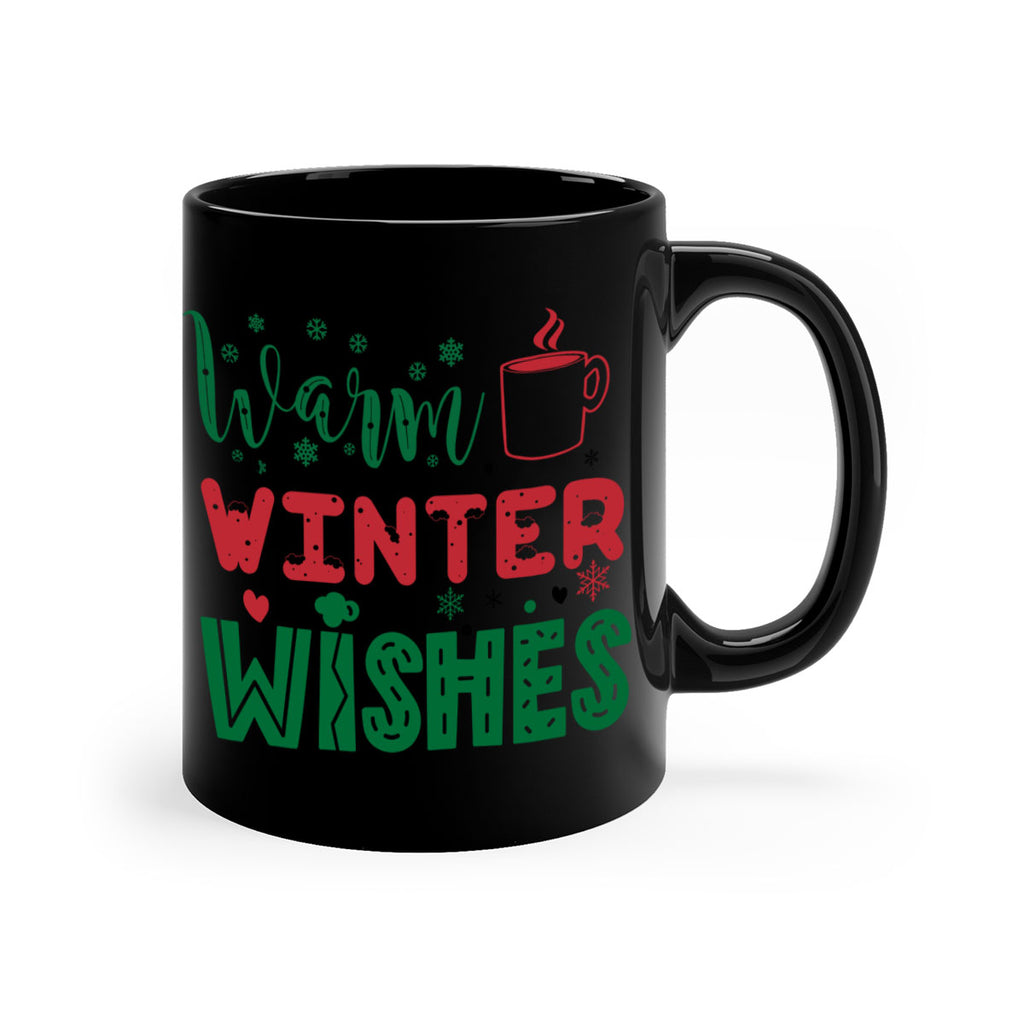 warm winter wishes style 1227#- christmas-Mug / Coffee Cup