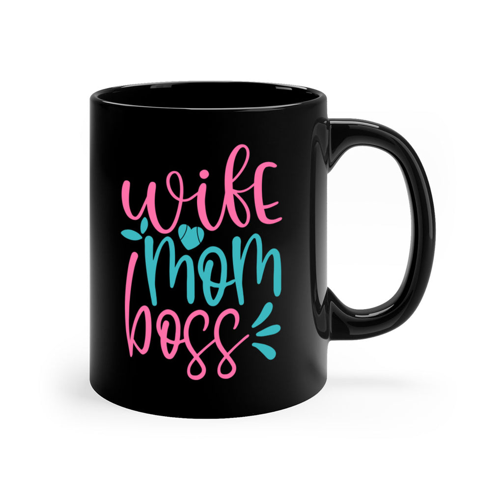 wife mom boss 284#- mom-Mug / Coffee Cup