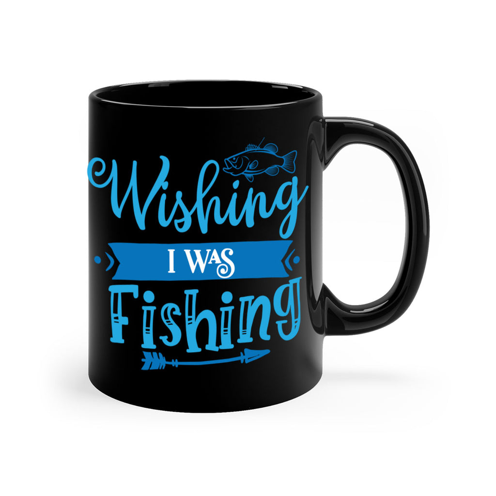 wishing i was fishing 189#- fishing-Mug / Coffee Cup