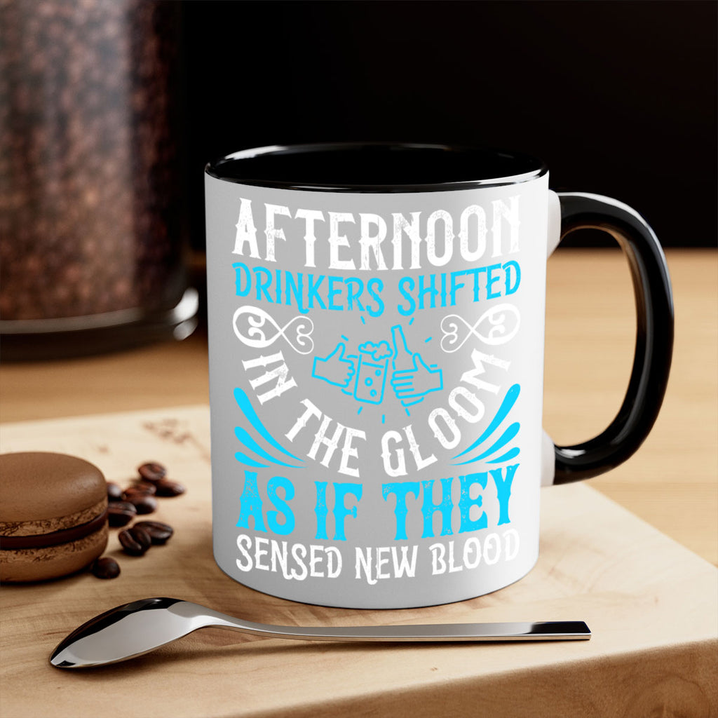 Afternoon drinkers shifted in the gloom as if they sensed new blood Style 28#- Dog-Mug / Coffee Cup
