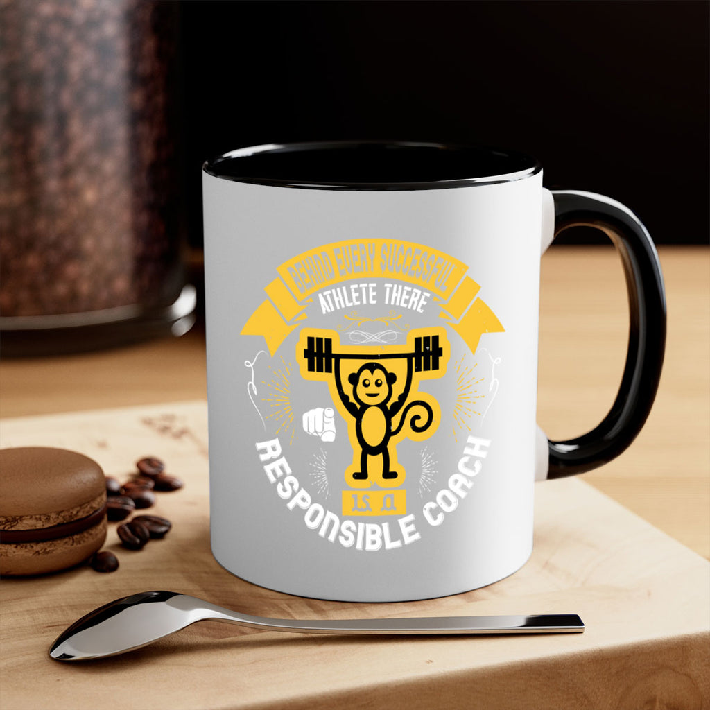 Behind every successful athlete there is a responsible coach Style 2#- dentist-Mug / Coffee Cup
