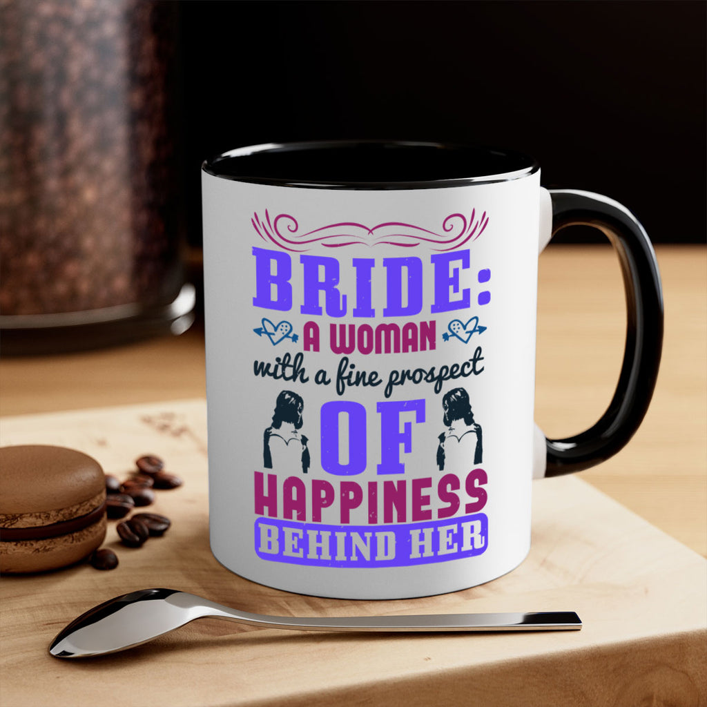 Bride A woman with a fine prospect of happiness behind her 84#- bride-Mug / Coffee Cup