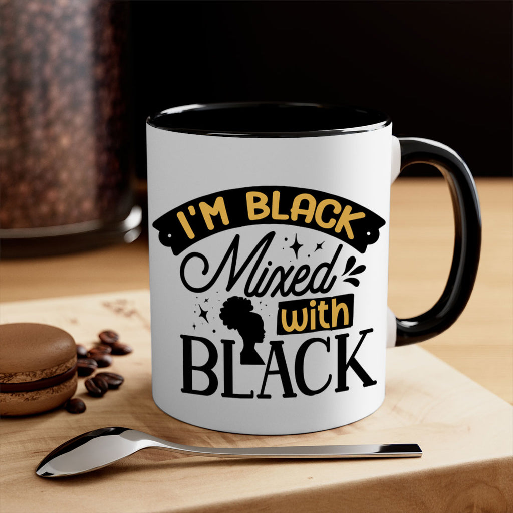 Im black mixed with black Style 30#- Black women - Girls-Mug / Coffee Cup