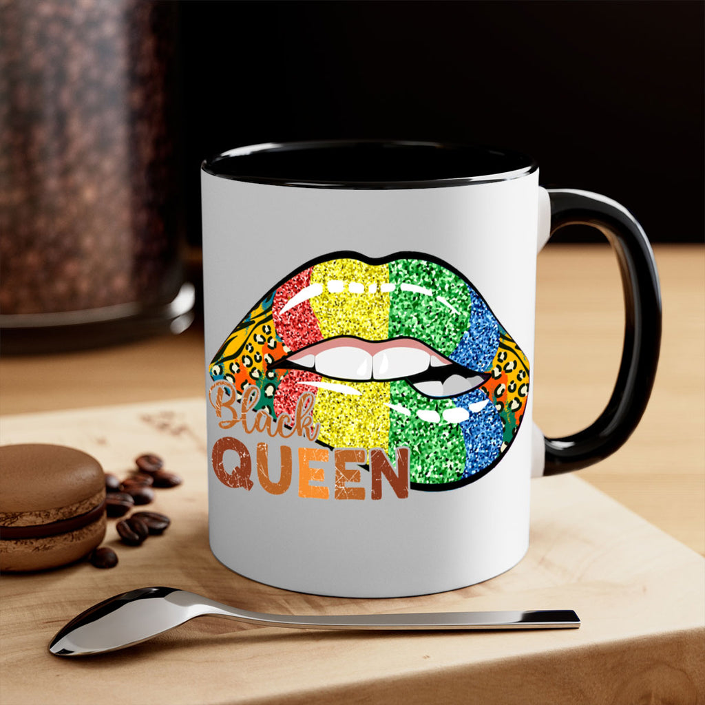 Juneteenth Black Queen Sexy Lip Png 35#- juneteenth-Mug / Coffee Cup