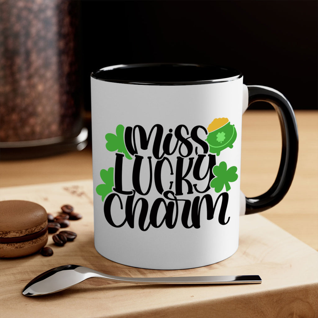 Miss Lucky Charm Style 48#- St Patricks Day-Mug / Coffee Cup