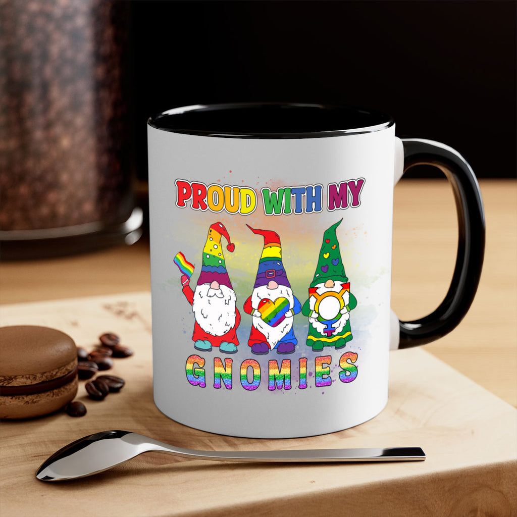 Proud With My Gnomies Lgbt Q Gnomes Png 43#- lgbt-Mug / Coffee Cup