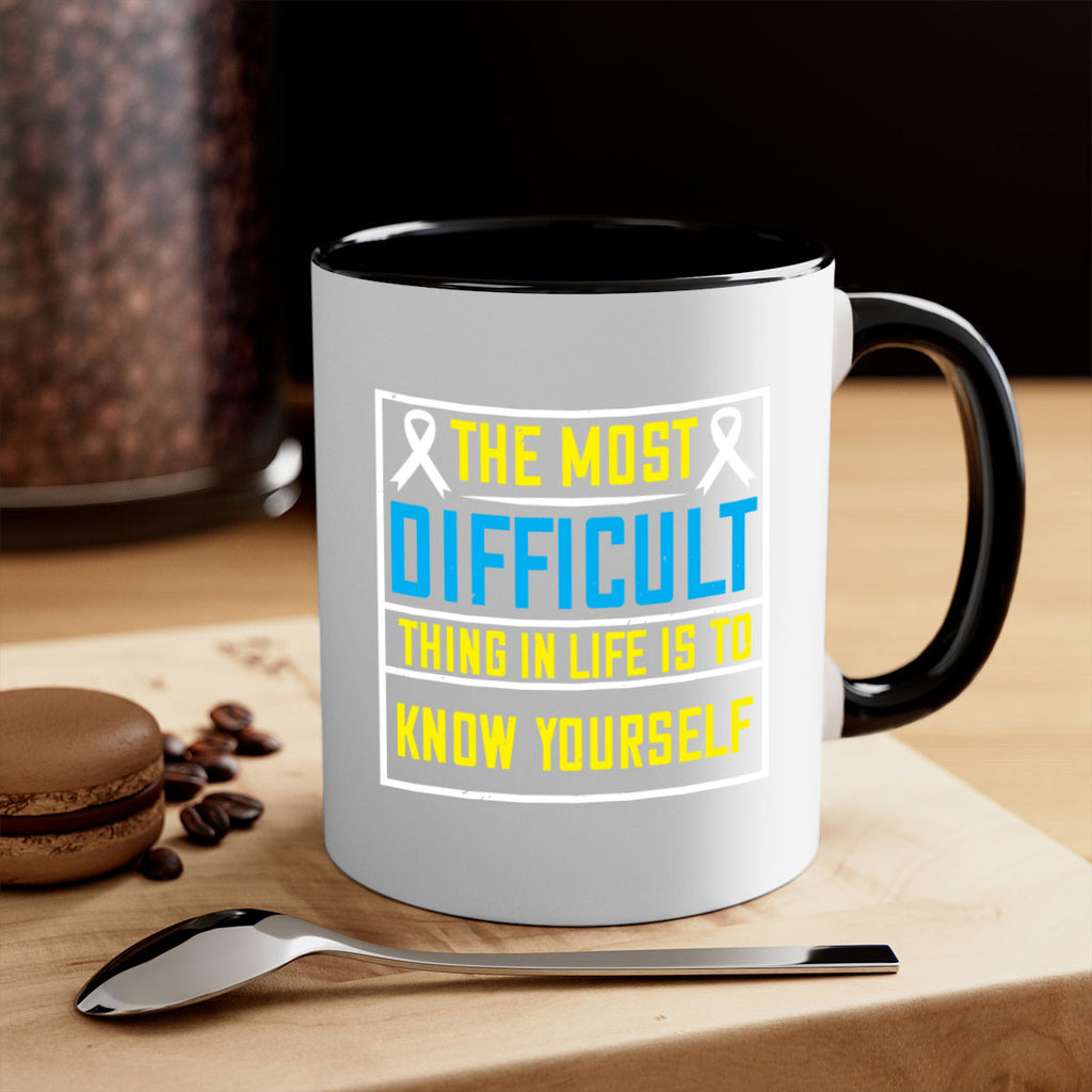 The most difficult thing in life is to know yourself Style 16#- Self awareness-Mug / Coffee Cup