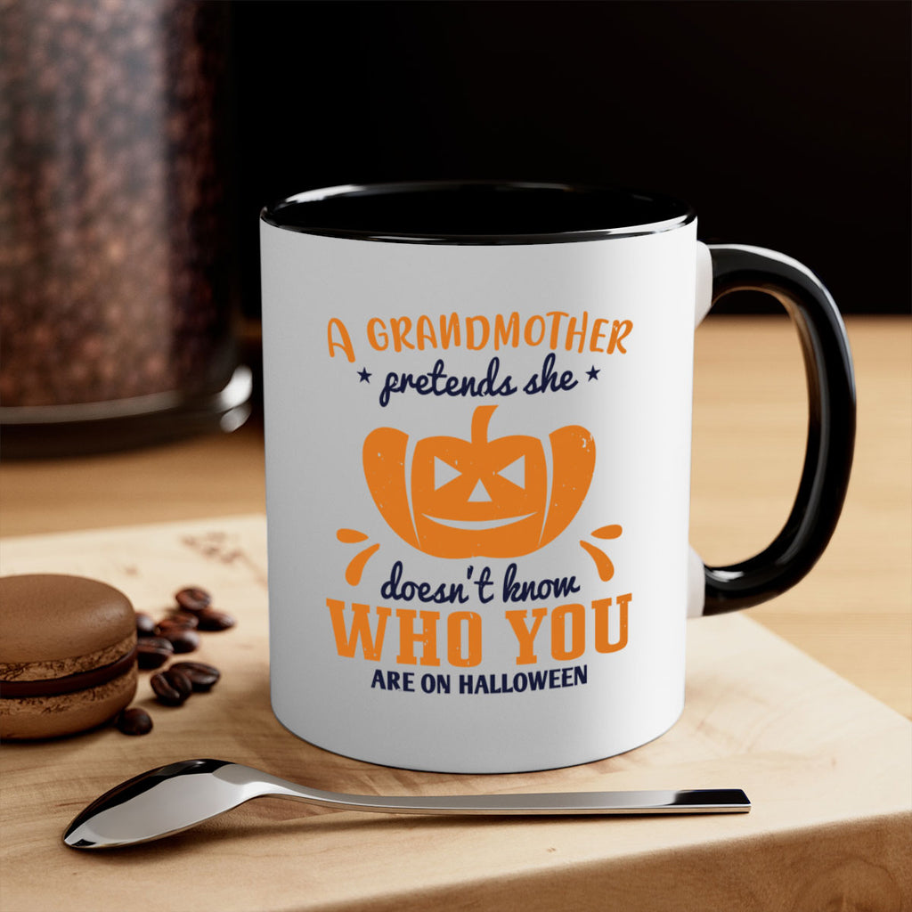 a grandmother pretends 162#- halloween-Mug / Coffee Cup