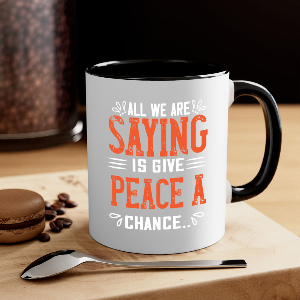 all we are saying 128#- vegan-Mug / Coffee Cup