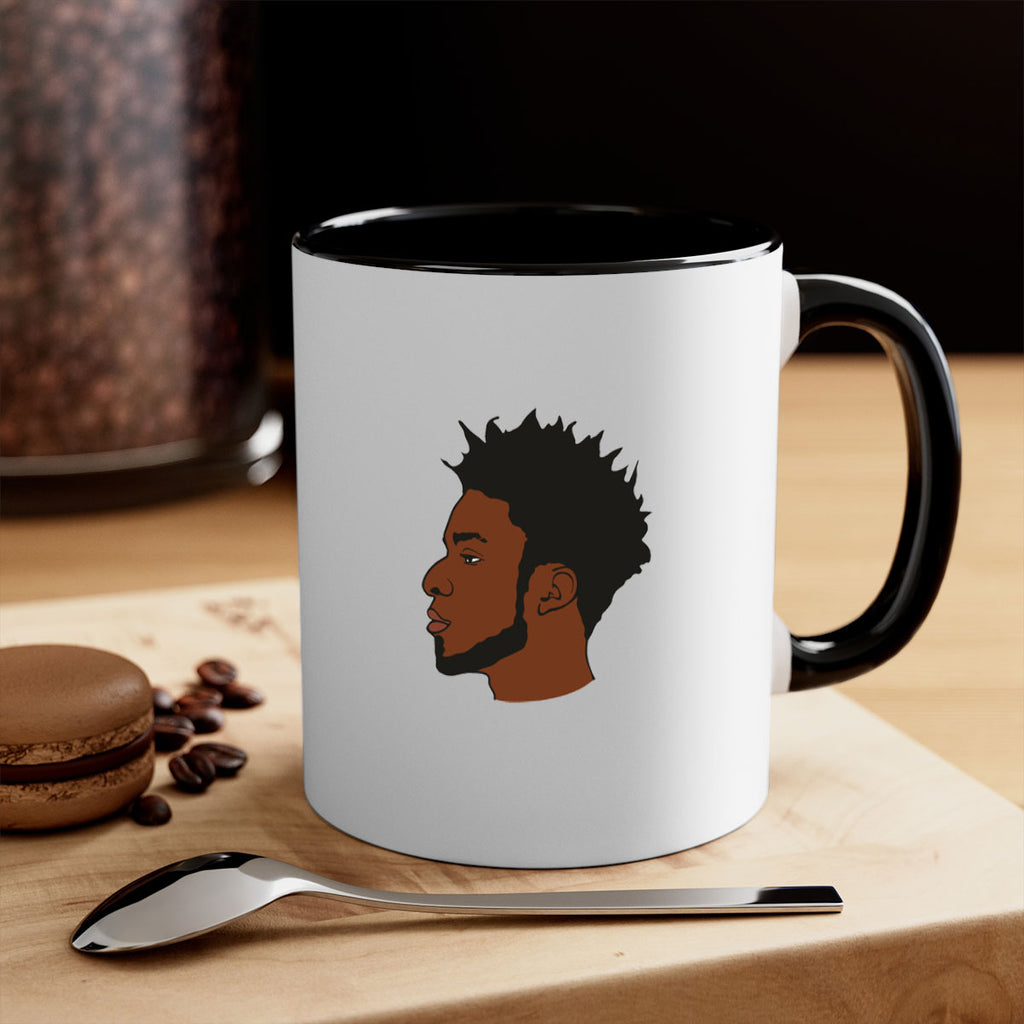 black man 38_1#- Black men - Boys-Mug / Coffee Cup