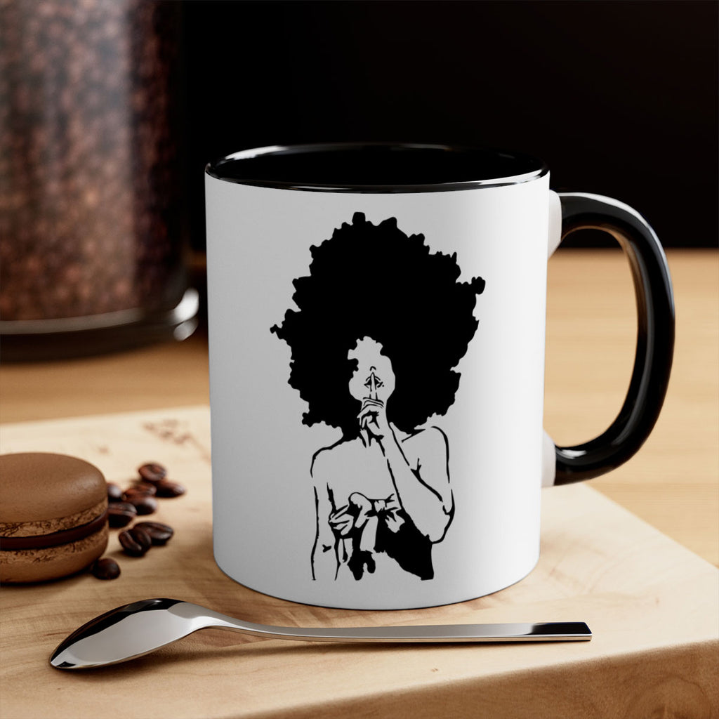 black women - queen 28#- Black women - Girls-Mug / Coffee Cup