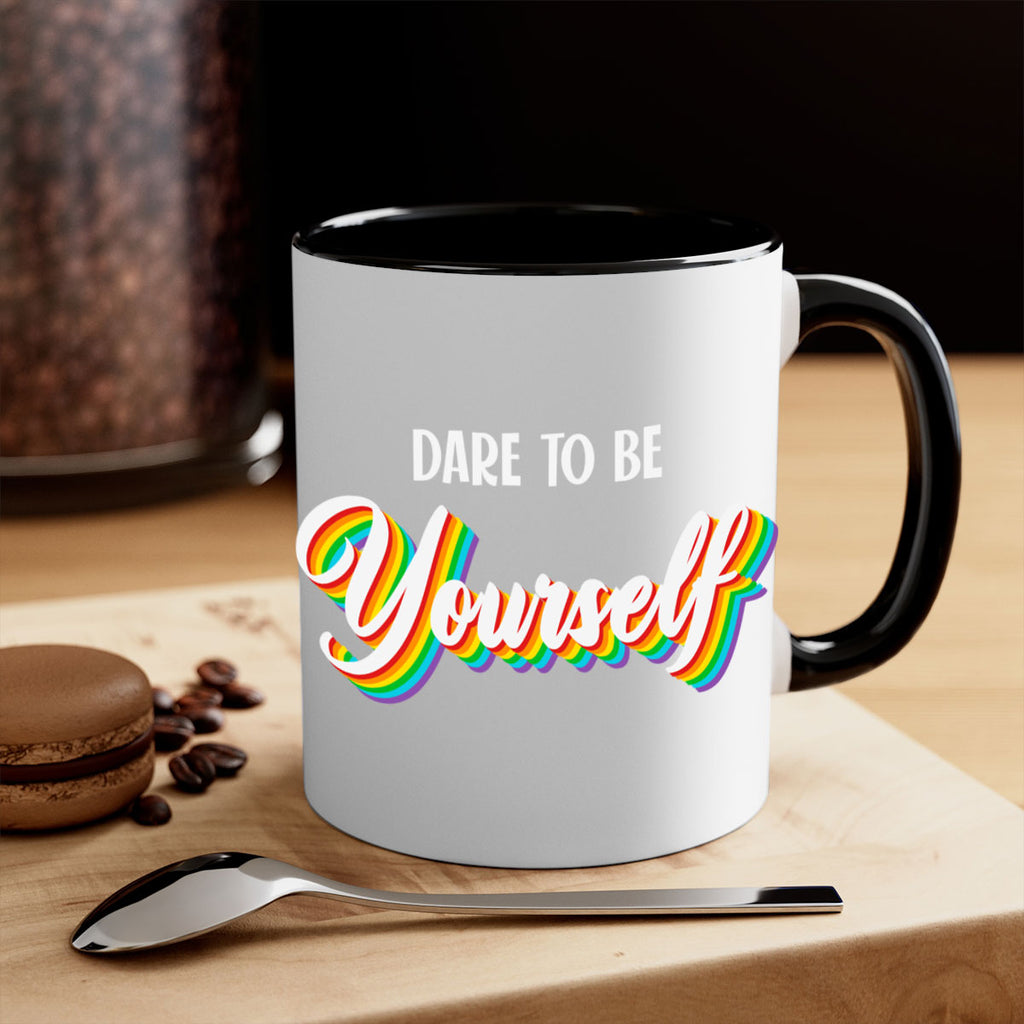 dare to be yourself cute 146#- lgbt-Mug / Coffee Cup