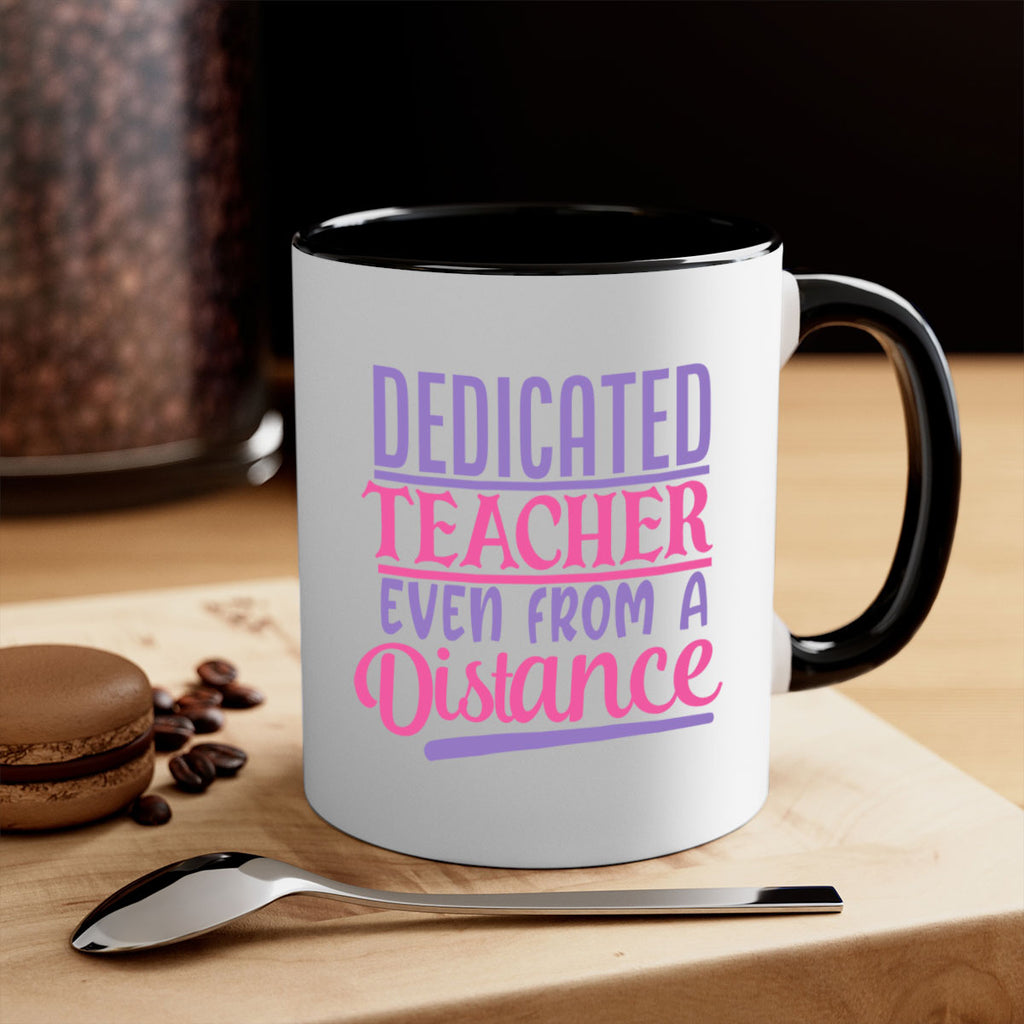 dedicated teacher even from a distance Style 53#- corona virus-Mug / Coffee Cup