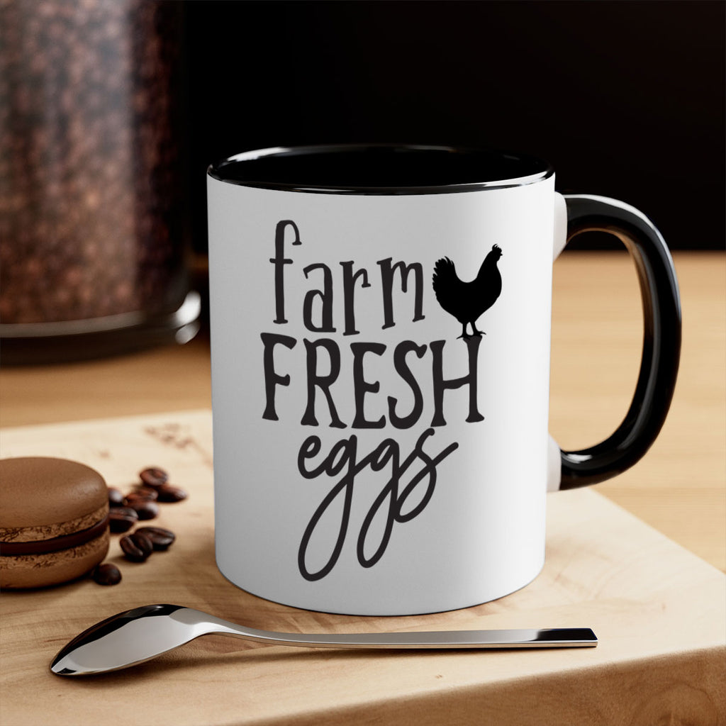 farm fresh eggs 102#- kitchen-Mug / Coffee Cup