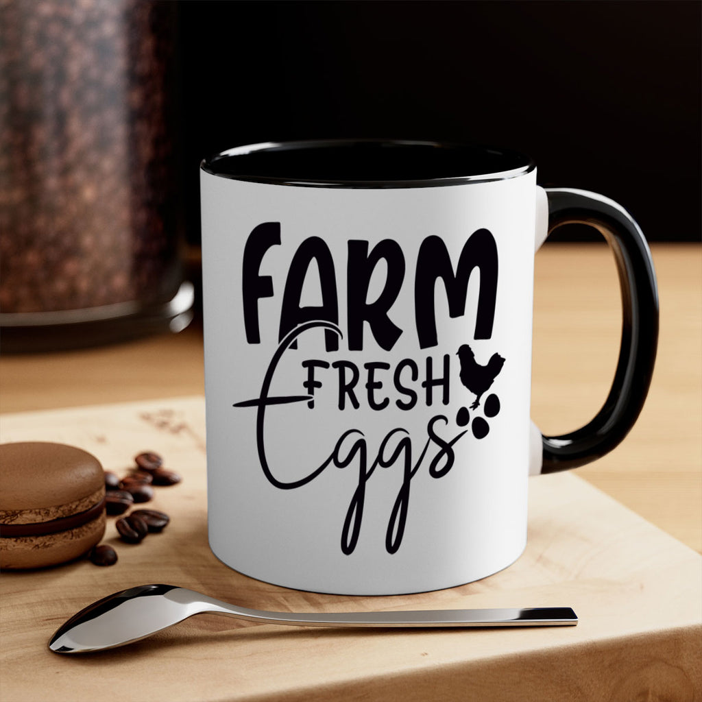 farm fresh eggs 103#- kitchen-Mug / Coffee Cup