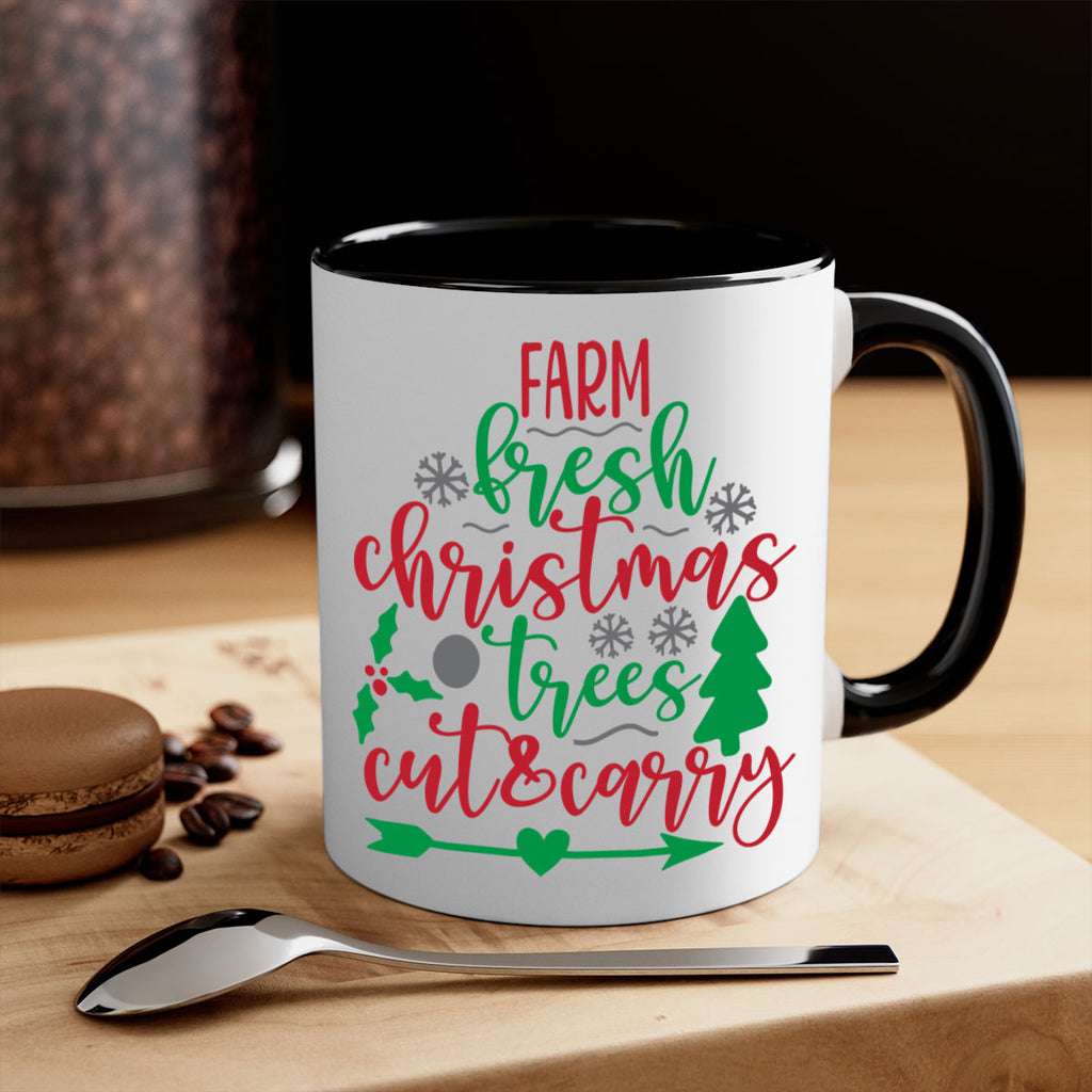 farm fress christmas trees style 208#- christmas-Mug / Coffee Cup