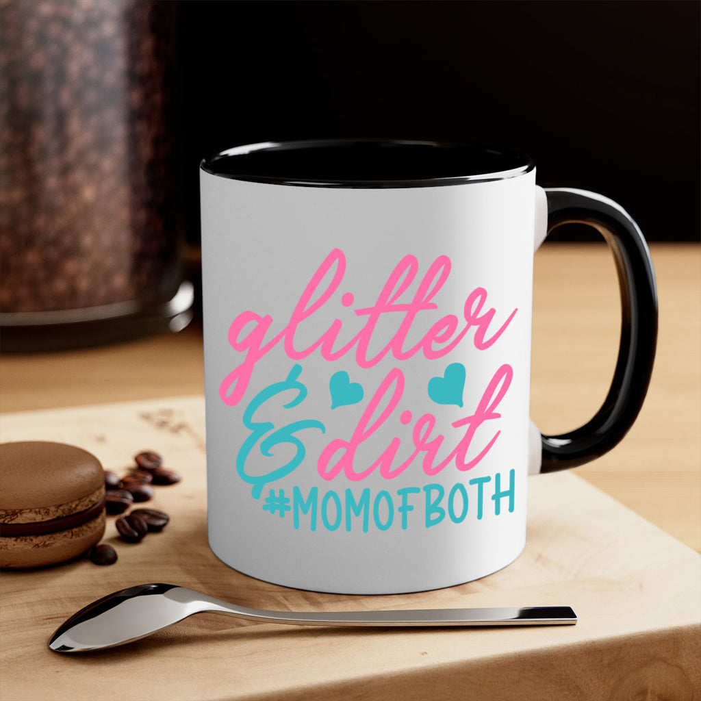 glitter dirt momofboth 345#- mom-Mug / Coffee Cup