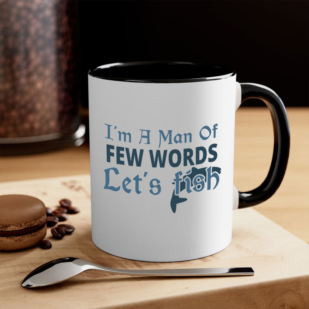 i am a men of 118#- fishing-Mug / Coffee Cup