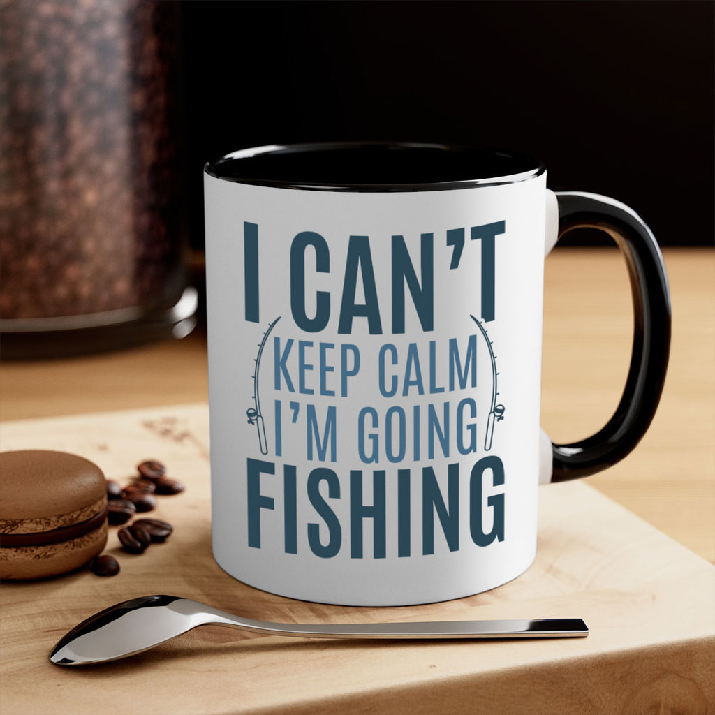 i cant keep calm 115#- fishing-Mug / Coffee Cup
