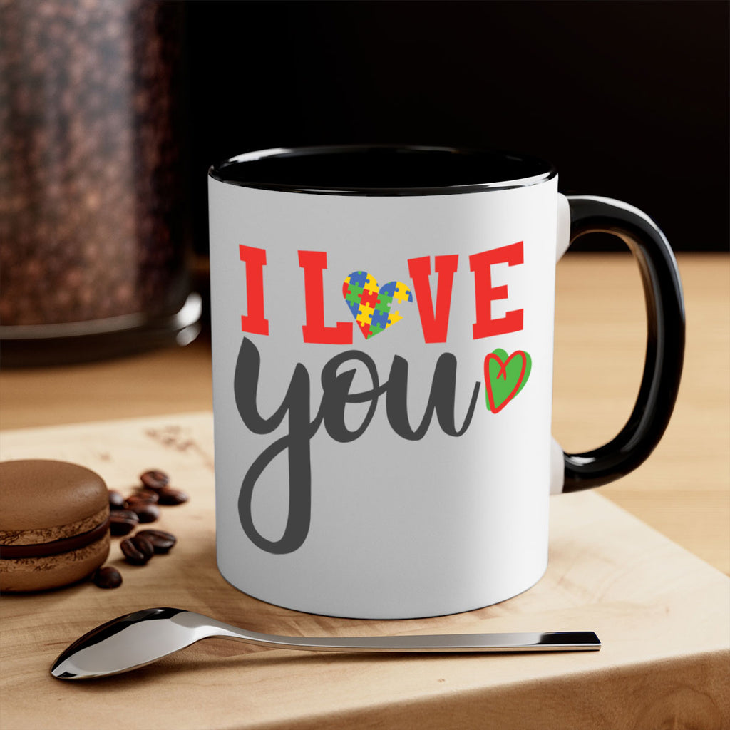 i love you Style 23#- autism-Mug / Coffee Cup
