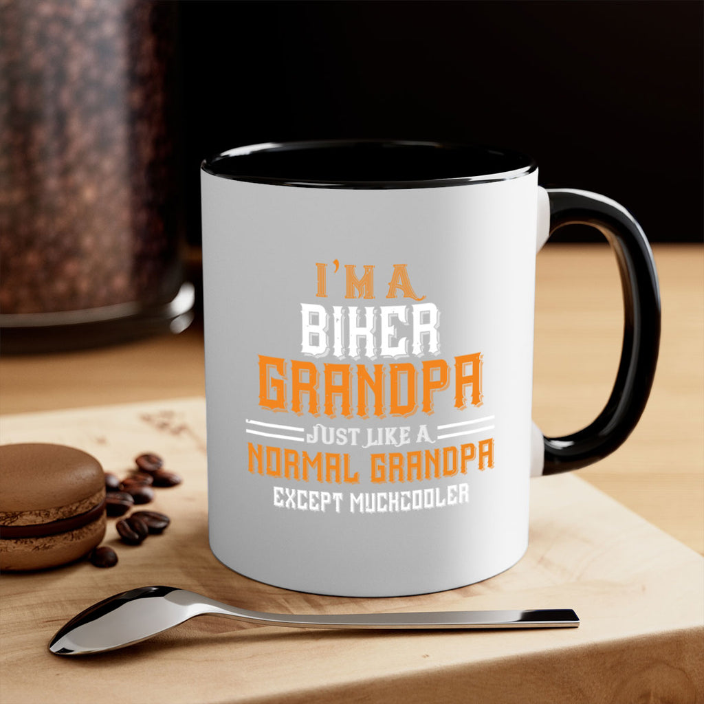 im a biker grandpa just like a normal grandpa except muchcooler 38#- grandpa-Mug / Coffee Cup