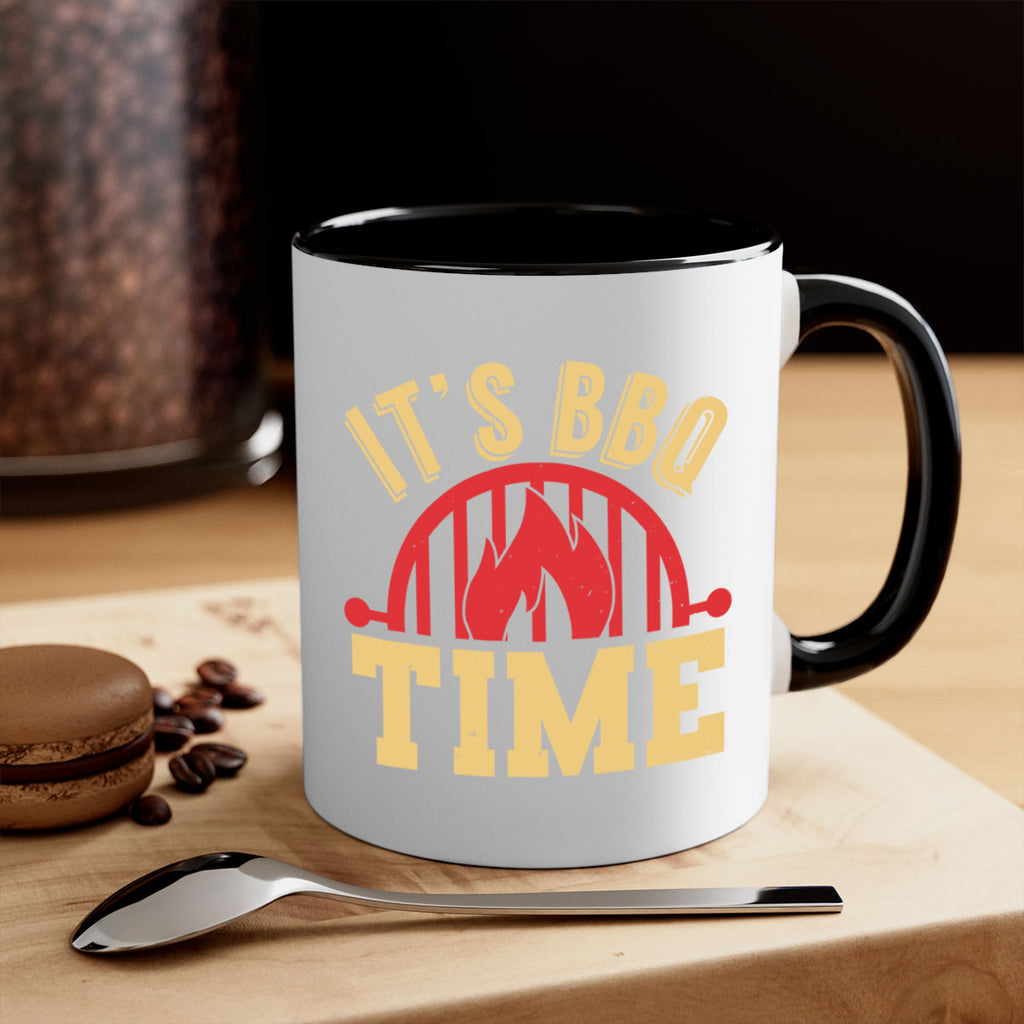 its bbq time 32#- bbq-Mug / Coffee Cup