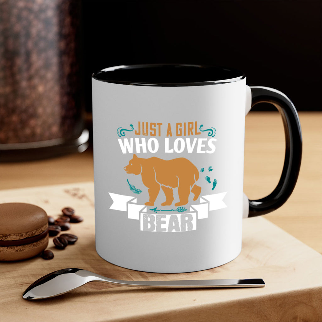 just a girl who loves bear 19#- bear-Mug / Coffee Cup