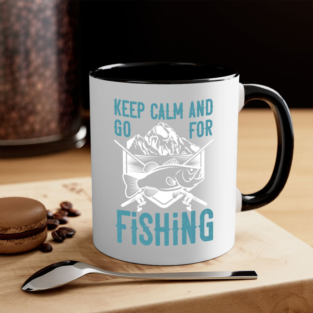 keep calm and go for fishing 247#- fishing-Mug / Coffee Cup