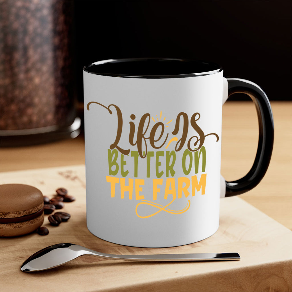 life is better on the farm 5#- Farm and garden-Mug / Coffee Cup