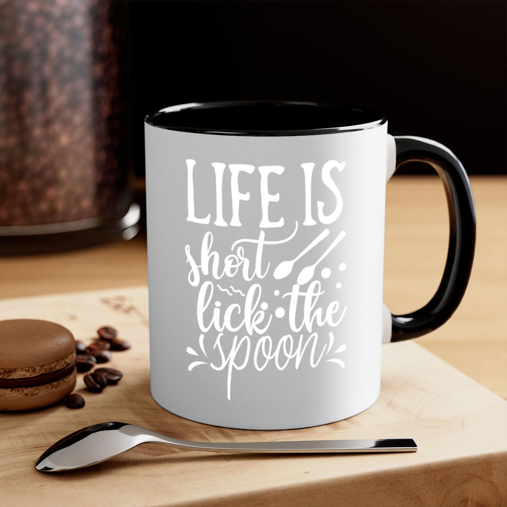life is short lick the spoon 25#- kitchen-Mug / Coffee Cup
