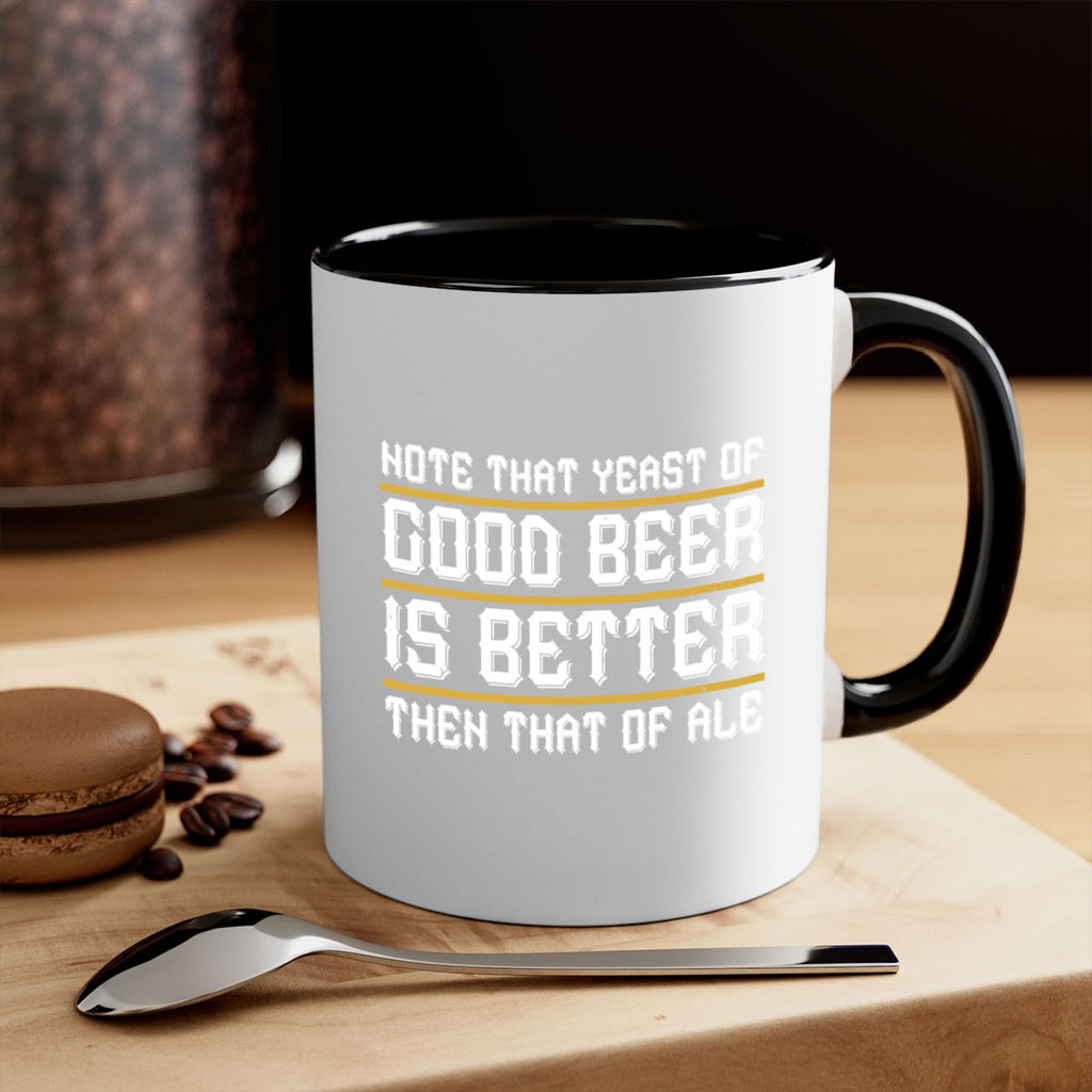 note that yeast of good beer is better then that of ale 55#- beer-Mug / Coffee Cup