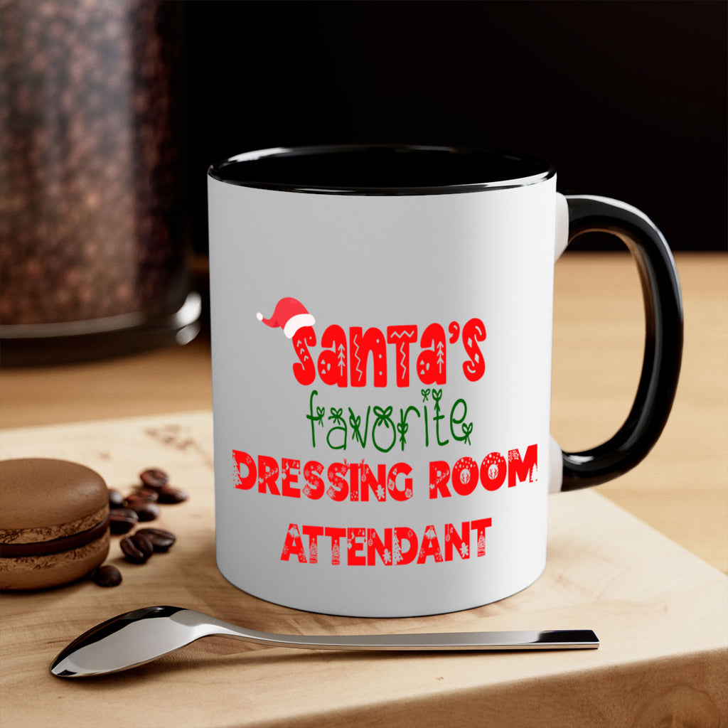 santas favorite dressing room attendant style 789#- christmas-Mug / Coffee Cup